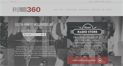 Desktop Screenshot of hollywood360radio.com